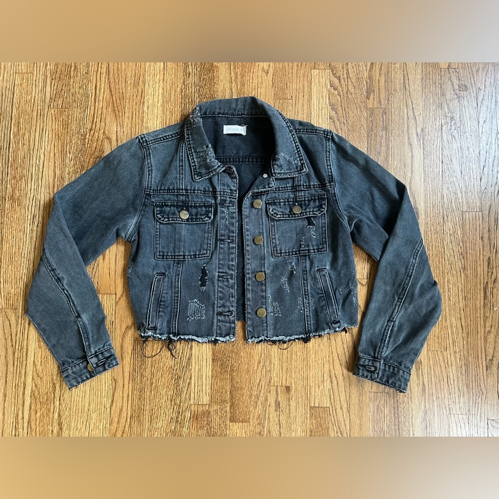 Cropped Denim Jacket